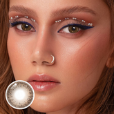 Zaniah Sepia Brown Daily (10 Pcs) Coloured Contact Lenses